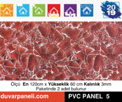 Kırık çizgi PVC Mermer Panel